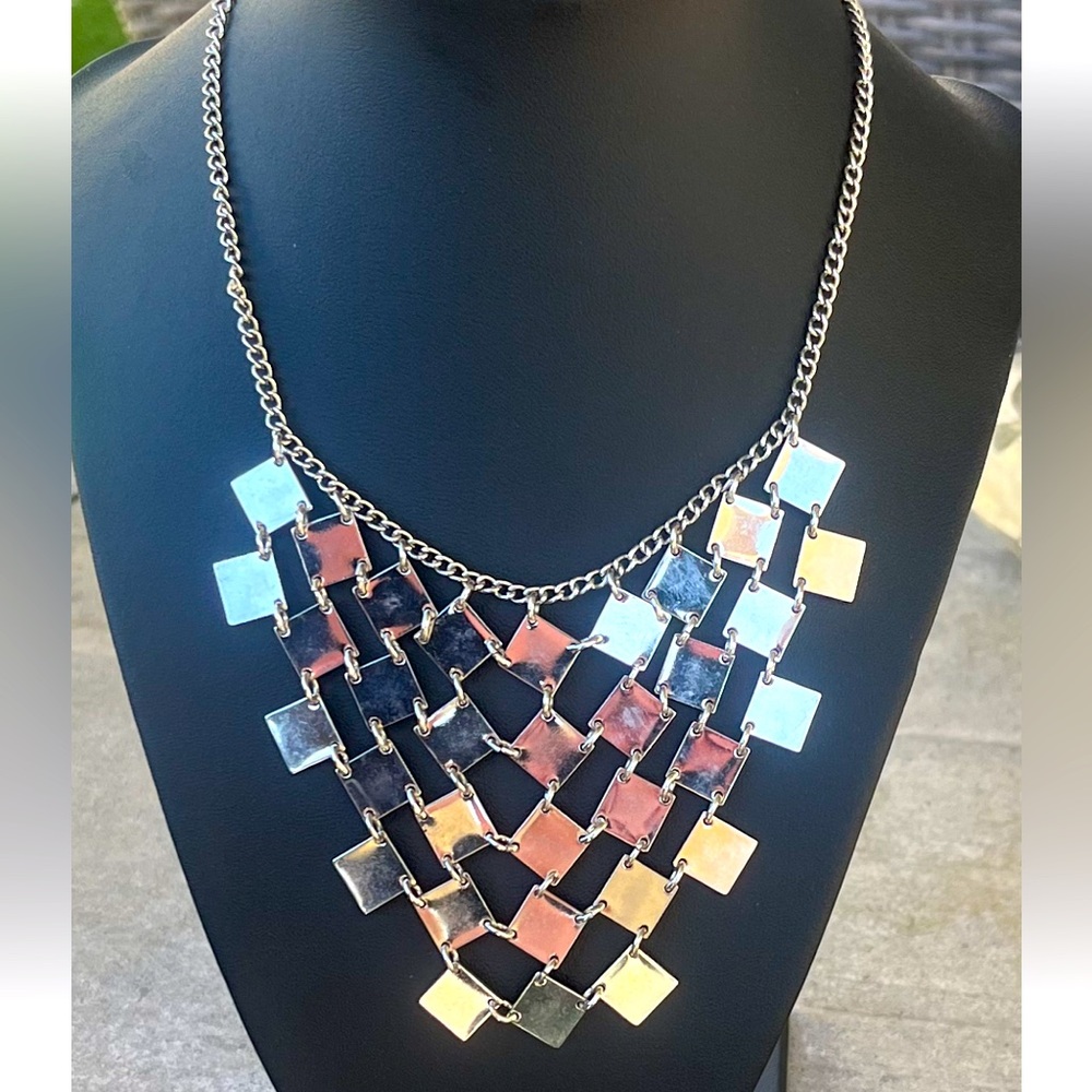 Mirror Cage Necklace